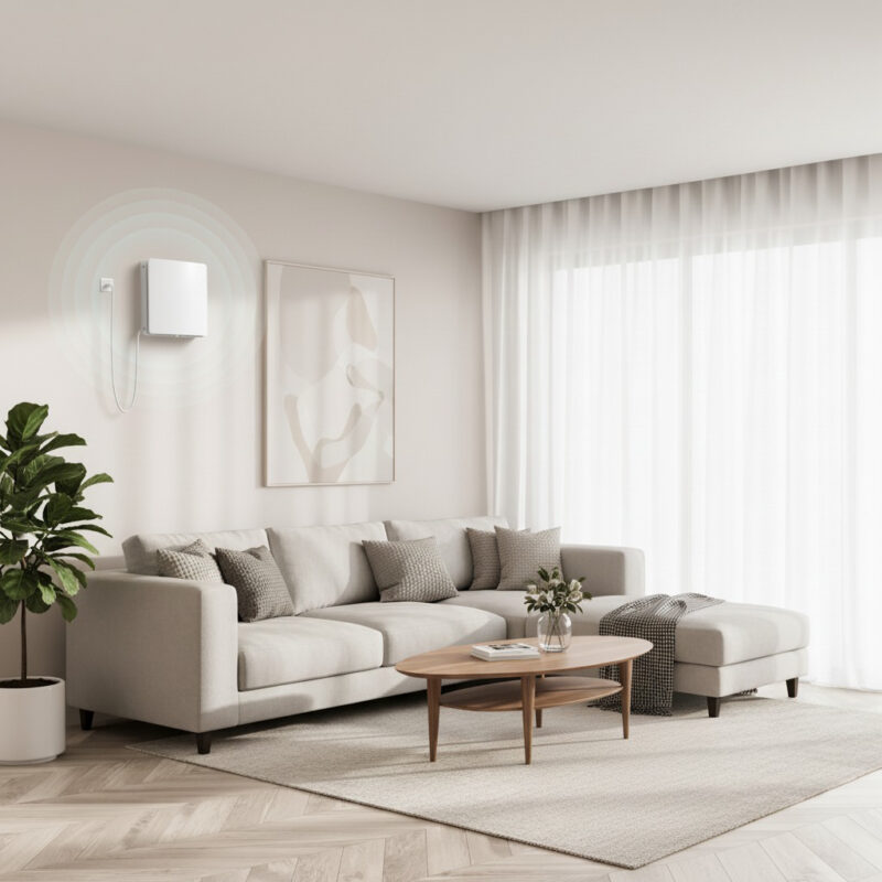 Cijevni rekuperatori u prostoriji